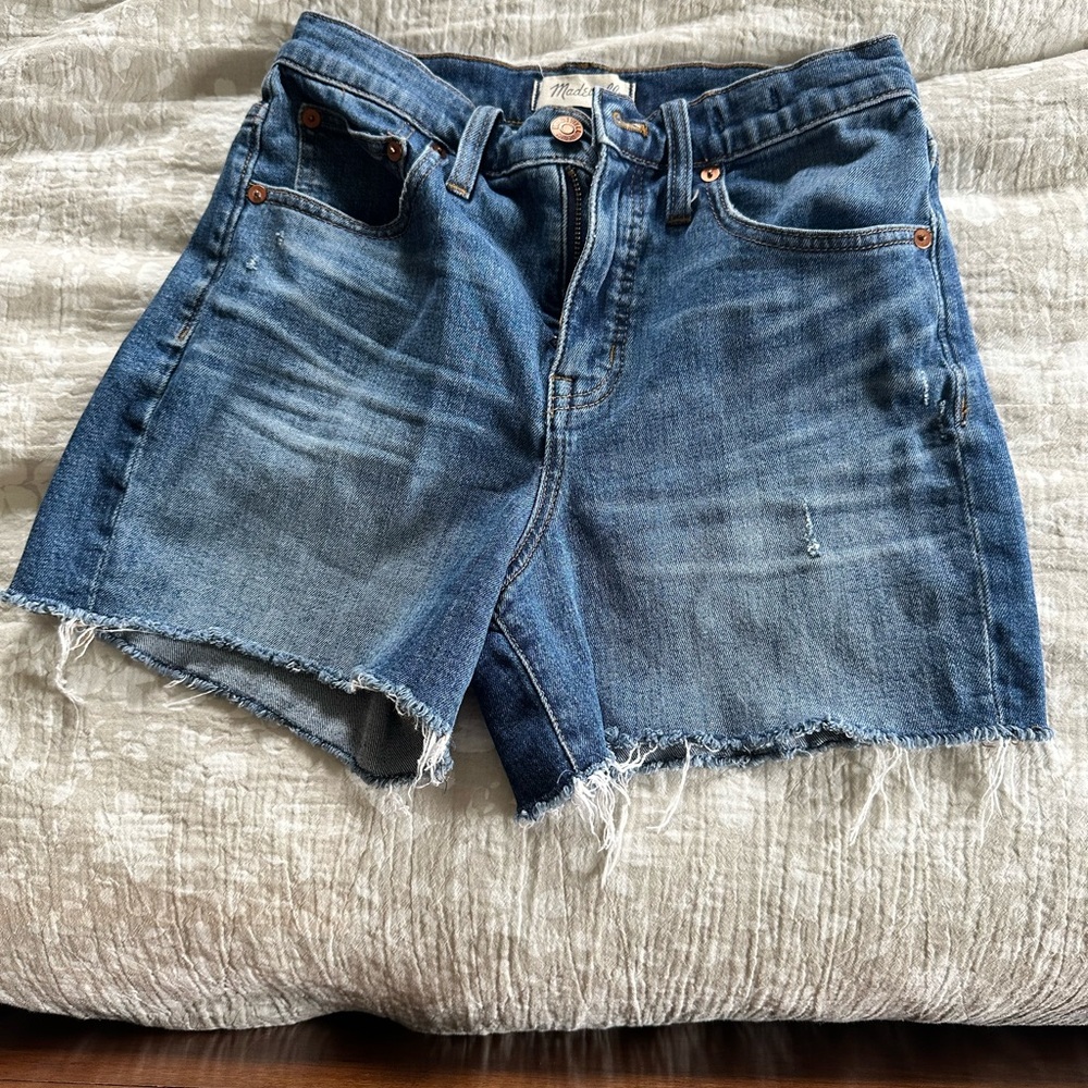 Women's High Rise Denim Shorts